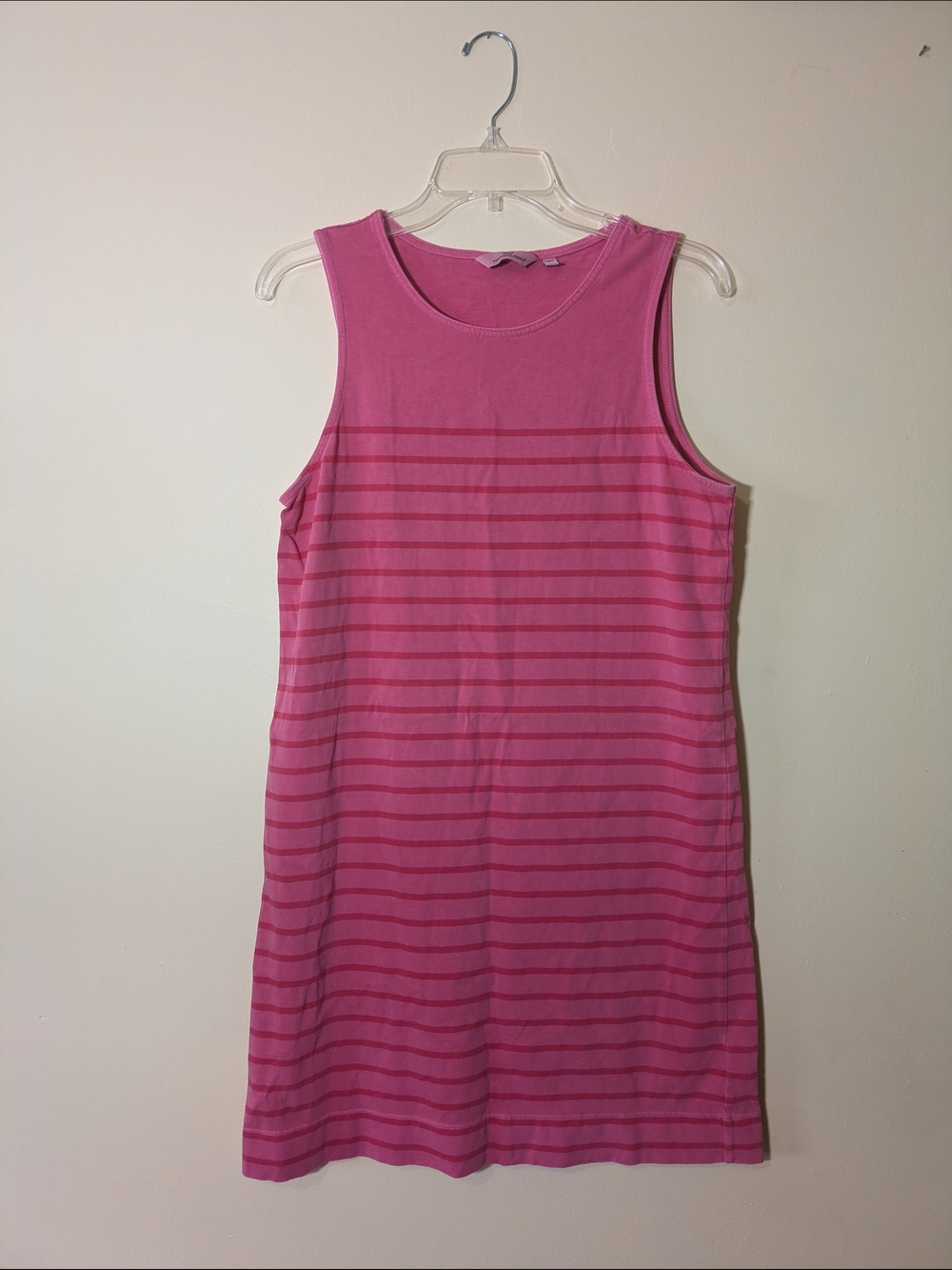 Vineyard Vines Pink Sleeveless Scoop Neck Dress